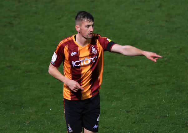 Bradford City's Paudie O'Connor. Picture: George Wood/Getty Images
