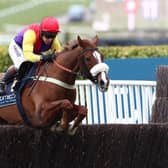 This was Native River winning the 2018 Cheltenham Gold Cup.