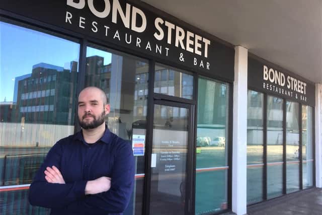 Jason Ioakeim, of Bond Street Restaurant & Bar in Hull.