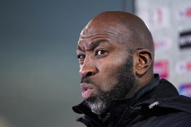FAITH: Doncaster Rovers manager Darren Moore. Picture: Zac Goodwin/PA