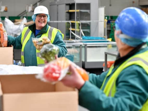 Morrisons Community Champions are working with local food banks to help ensure their shelves are restocked