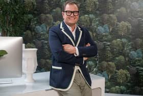 Alan Carr is presenting a new series of Interior Design Masters. Picture: BBC/PA