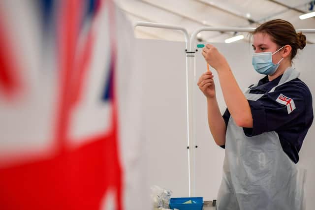 Britain's vaccine rollout programme has been hailed as a success.