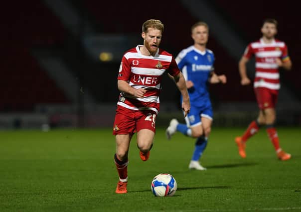 Doncaster's Josh Sims. Picture: Howard Roe/AHPIX