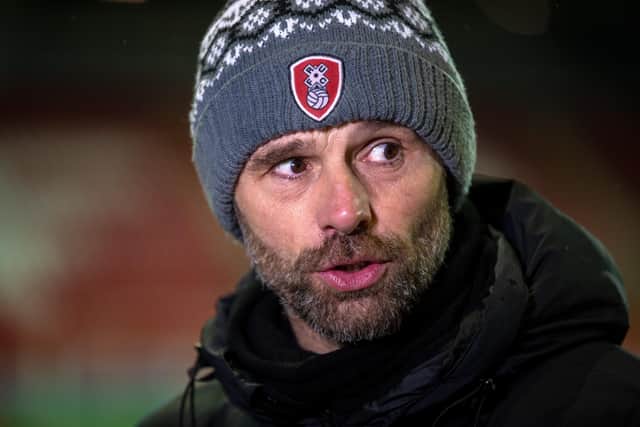 Paul Warne, Rotherham United manager (Picture: Bruce Rollinson)