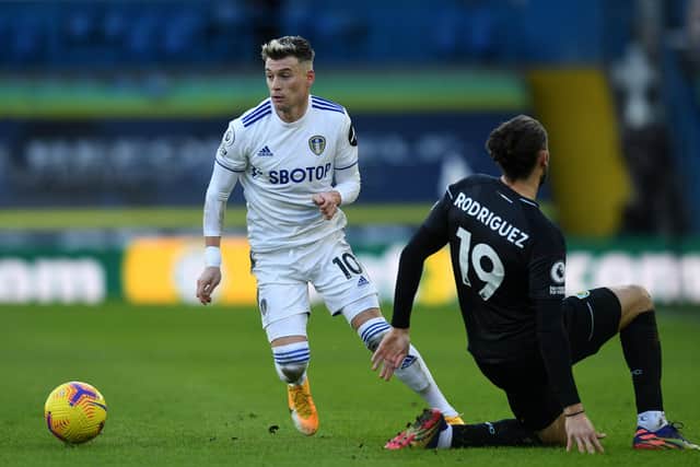 Marcelo Bielsa says Gjanni Alioski has to make it clear he wishes to stay at Leeds after this season. Picture: Jonathan Gawthorpe