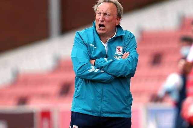 STALEMATE: Middlesbrough manager Neil Warnock. Picture: PA.