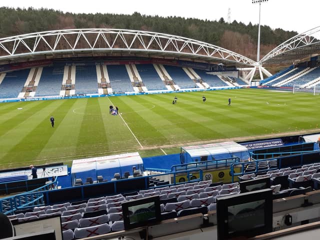 John Smith's Stadium, Huddersfield.