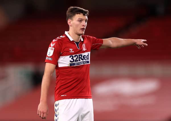 Middlesbrough's Dael Fry. Photo:Mike Egerton/PA Wire.