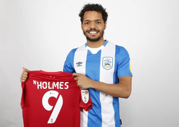 Duane Holmes signs for Huddersfield Town. (Photo by William Early/Getty Images)