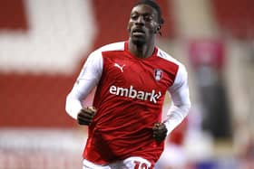 Freddie Ladapo of Rotherham United. (Photo by George Wood/Getty Images)