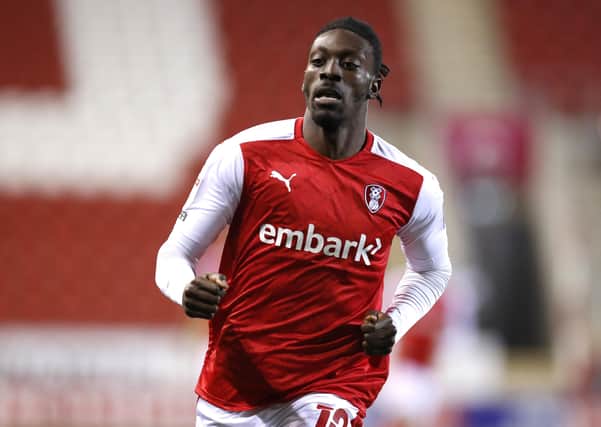 Freddie Ladapo of Rotherham United. (Photo by George Wood/Getty Images)