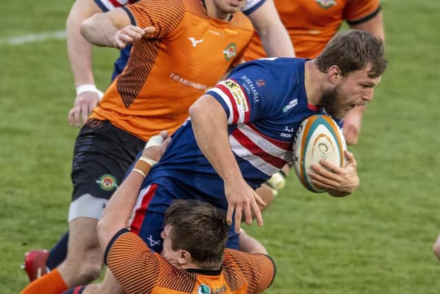 Doncaster Knights' George Roberts.  Picture Tony Johnson