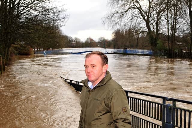 Environment Secretary George Eustice in York in February 2020.