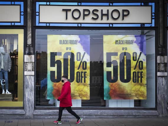 Top Shop's stores are not included in the deal.