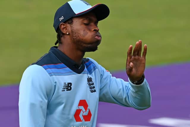 England's Jofra Archer also splits time bwteen England and the IPL (Picture: SHAUN BOTTERILL/POOL/AFP via Getty Images)