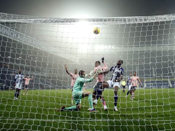WASTE: Lys Mousset misses a glorious opportunity for Sheffield United at West Bromwich Albion