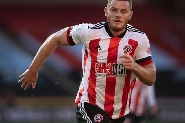 BLOW: Jack O'Connell's season-ending injury has hampered Sheffield United this season. Picture: Getty Images.
