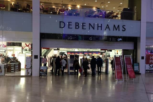 Debenhams is another high-profile retail casualty.