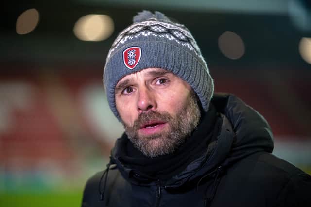 CONCERN: .Rotherham United manager, Paul Warne. Picture: Bruce Rollinson.
