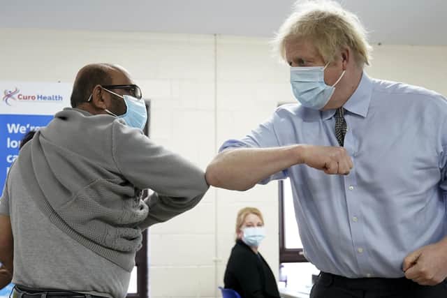 This was the Prime Minister during a visit to Batley this week to discuss the vaccine programme.