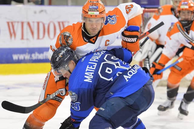 Jonathan Phillips and the Sheffield Steelers have seen the 20-21 season suspended (Picture: Dean Woolley)