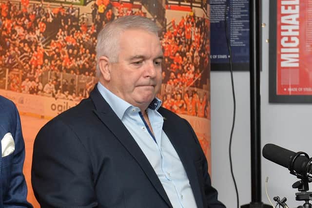 EIHL chairman and Sheffield Steelers' owner Tony Smith. Picture: Dean Woolley.