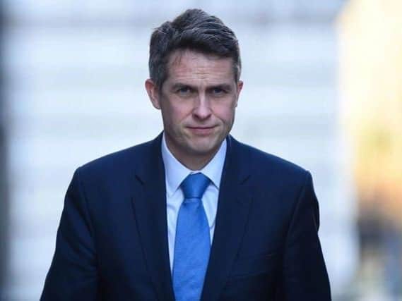Three schools and a college in Yorkshire are to be modernised, the Department for Education has announced. Pictured: Education secretary Gavin Williamson