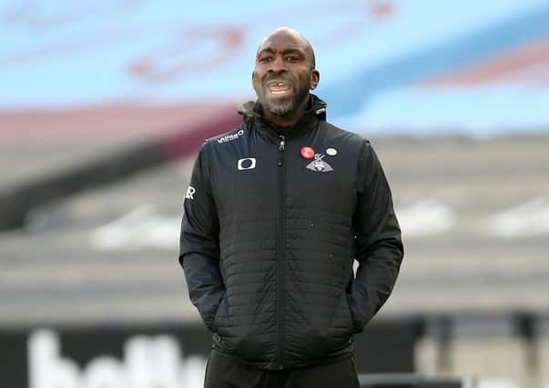 Doncaster Rovers manager Darren Moore. Picture: PA