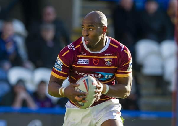 Speaking up: Huddersfield
Giants forward Michael Lawrence is a member of the RFL's Inclusion Board.   Picture Tony Johnson.