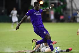 Oakwell new face: Daryl Dikein action for Orlando City against Montreal Impact. Picture: Getty Images