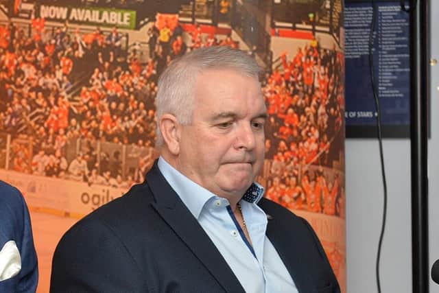 EIHL chairman and Sheffield Steelers' owner, Tony Smith. Picture: Dean Woolley.