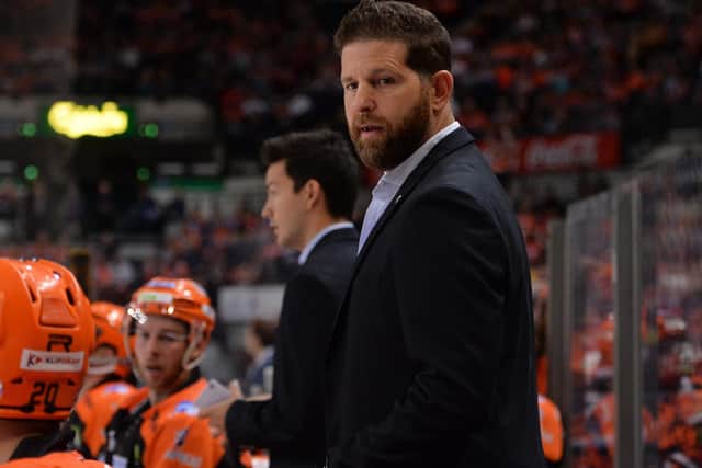 Sheffield Steelers head coach Aaron Fox had drawn up a potential roster for the proposed EIHL mini-series, but those plans bave been scuppered. 
Picture courtesy of Dean Woolley