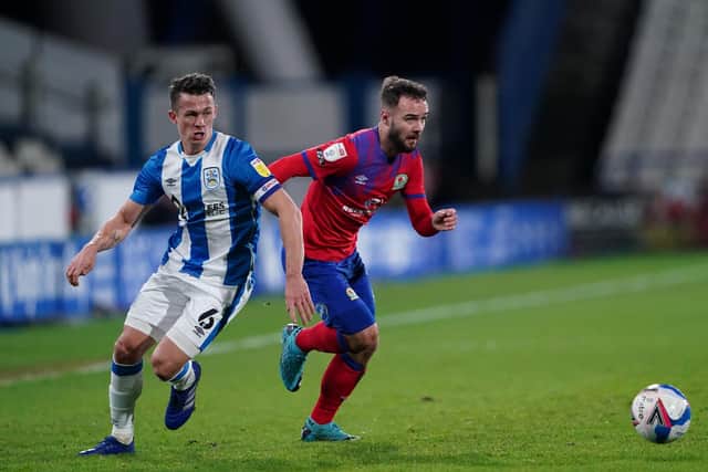 Huddersfield Town's Jonathan Hogg could return to the Terriers' starting line-up to face Luton. Picture: Zac Goodwin/PA