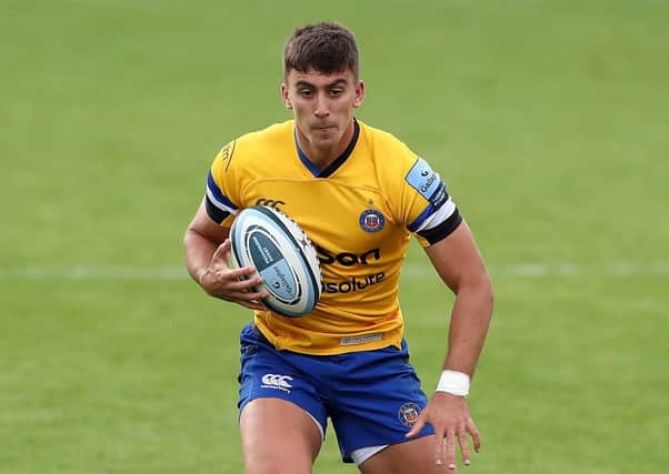 Father’s footsteps: Bath centre Cameron Redpath, above, has switched allegiance from England to Scotland and is due to make his debut against the Red Rose today. Picture: Nick Potts/PA Wire.