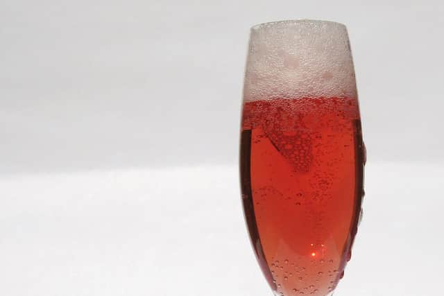 Uncork a rosé sparkling wine this Valentine's Day.