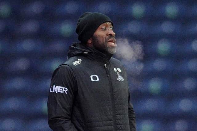 TOP MAN: Darren Moore and his Doncaster Rovers' team continue to lead the way in Yorkshire. Picture: Simon Hulme