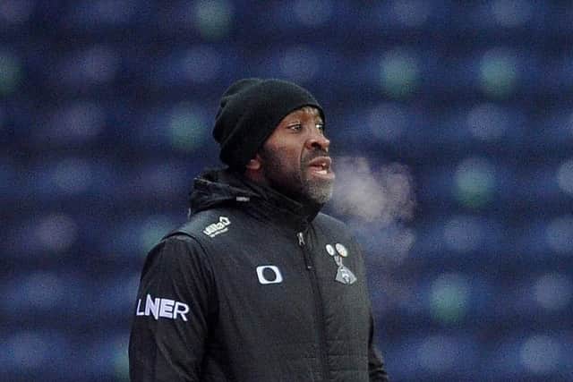 KEEPING THE FAITH: Doncaster Rovers' boss Darren Moore. Picture: Simon Hulme