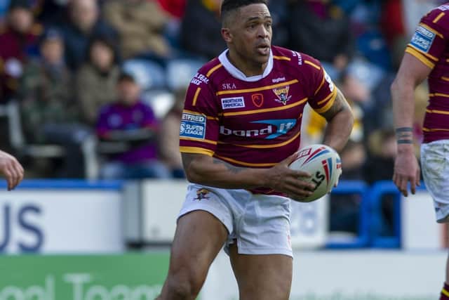 New face: Jordan Turner has made the short move from Huddersfield Giants to Castleford. Picture Tony Johnson.
