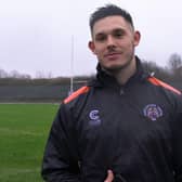 Fitting in: Niall Evalds who joined Castleford Tigers from Salford in the close season. Picture: Tom McGuire
