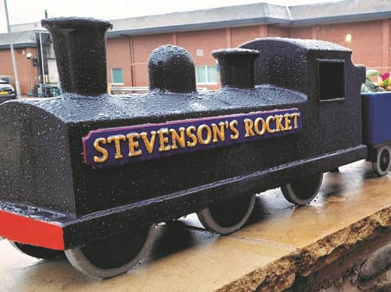 Stevenson's Rocket is a tribute to Faye Stevenson