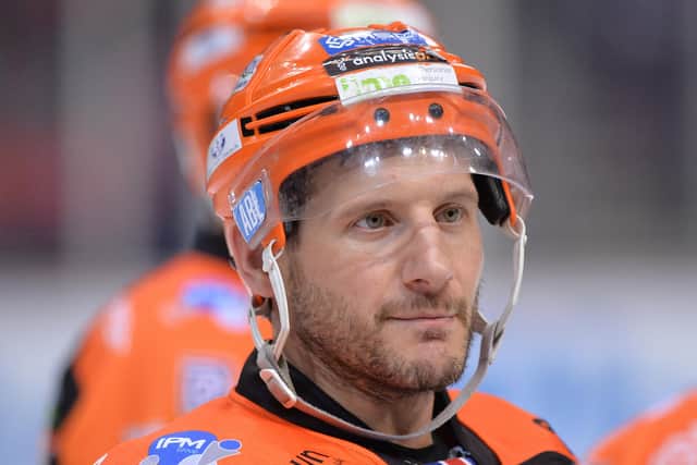 GB and Sheffield Steelers' captain Jonathan Phillips will play for Sheffield Steeldogs during the Spring Cup. Picture courtesy of Dean Woolley.