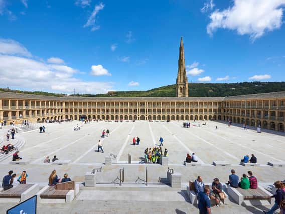 The magnificent Piece Hall in Halifax is now an arts, entertainment and shopping venue