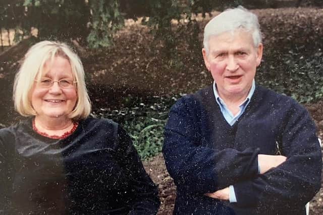 Polly's parents Angela and Peter Rippon