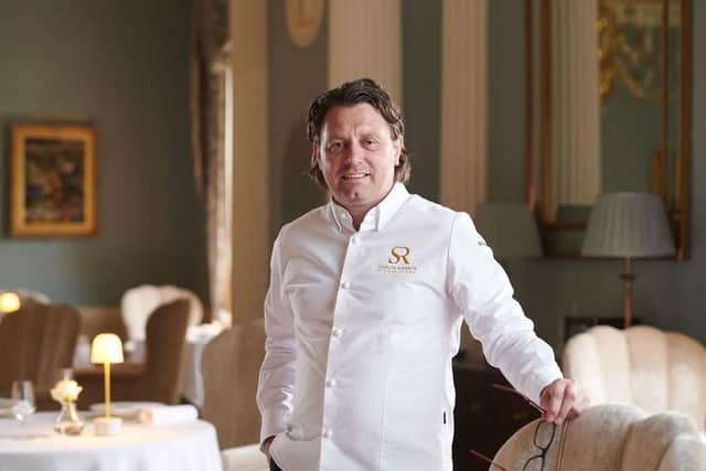 Shaun Rankin is offering a meal for two at his eponymous restaurant at Grantley Hall
