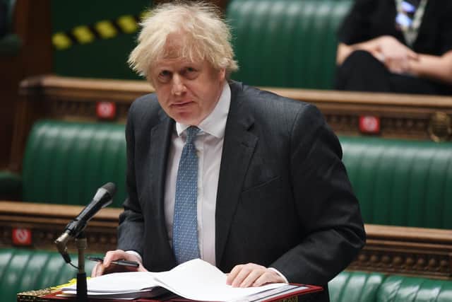 This was Boris Johnson at Prime Minister's Questions this week.