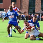 Sheffield Eagles v Barrow Raiders. Picture: Marie Caley