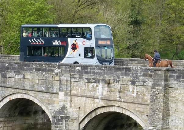 The DalesBus is a familiar sight in the Yorkshire Dales.