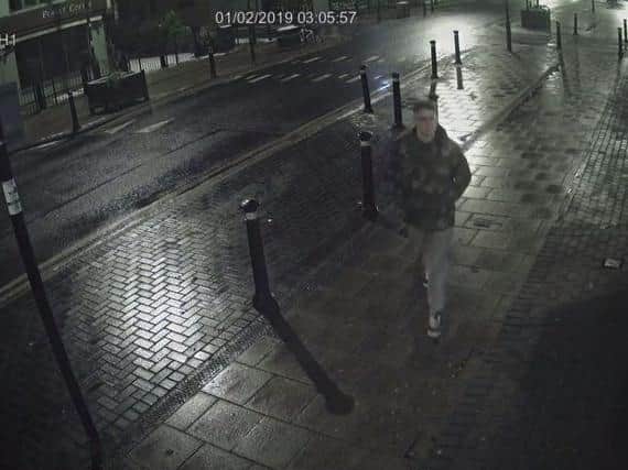 Murderer Pawel Relowicz prowls the streets of Hull just hours after killing student Libby Squire.