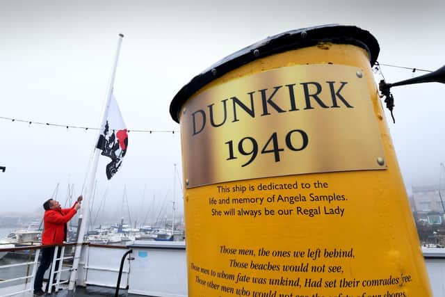 The Dunkirk Ship Floating museum, South Bay, Scarborough. Picture by Simon Hulme